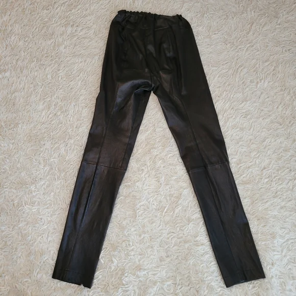 The Row Leather Leggings - Picture 10 of 16